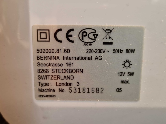 1150937-5 Steam cleaner, table vacuum cleaner, sewing machine, etc