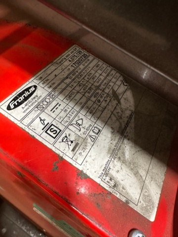 1144115-12 Plasma Welding Fronius Kühlgerät FK 4000-R