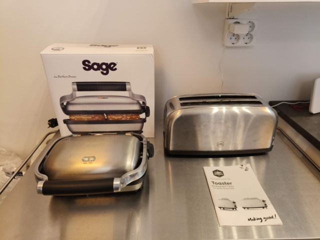 1130743-1 Sandwich grill & Toaster