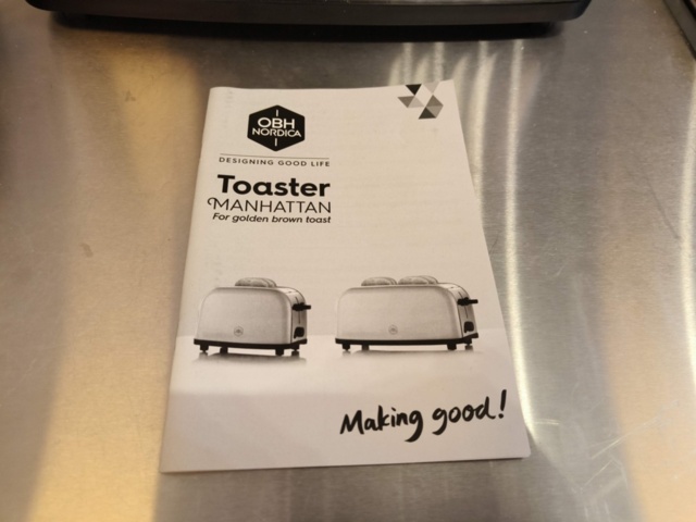 1130743-11 Sandwich grill & Toaster