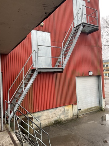 1121134-7 Ståltrappa / utrymningstrappa