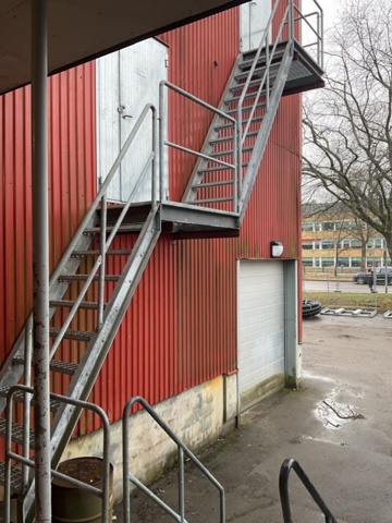 1121134-8 Ståltrappa / utrymningstrappa
