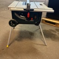 1069708-1 Metabo Table saw TS 254 with stand and wheels