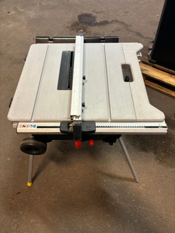 1069708-4 Metabo Table saw TS 254 with stand and wheels