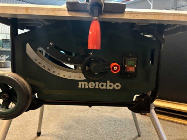 1069708-5 Metabo Table saw TS 254 with stand and wheels