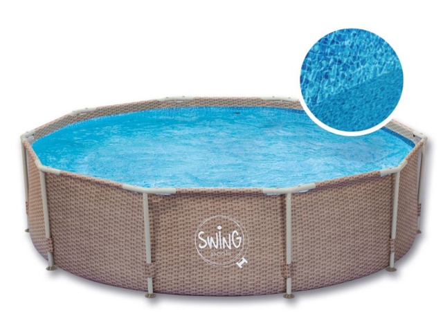 Swing Pools med stålram 3,05 m x 76 cm - Auktioner online ...