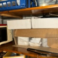 1144223-11 Storage room with various restaurant equipment