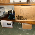 1144223-14 Storage room with various restaurant equipment