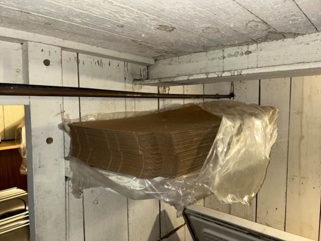 1144223-17 Storage room with various restaurant equipment