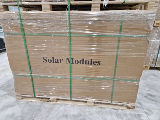 1131065-7 Solar cell package 40 kW for Tin roof 100 panels