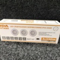 1181392-1 3 pcs Downlight IDA Utabo LED Low-profile cabinet lighting IP44 2700K