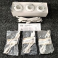 1181392-2 3 pcs Downlight IDA Utabo LED Low-profile cabinet lighting IP44 2700K