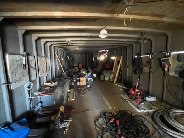 1181560-34 Passenger motor ship Germania, houseboat project started