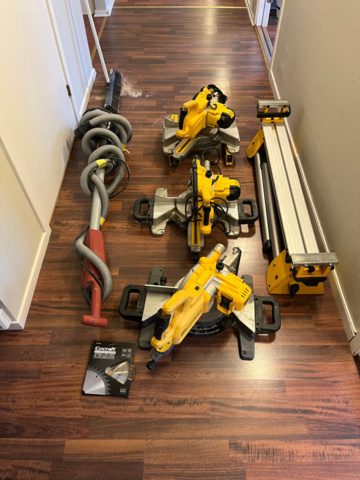 1149100-1 Samling med elmaskiner - DeWalt/Flex