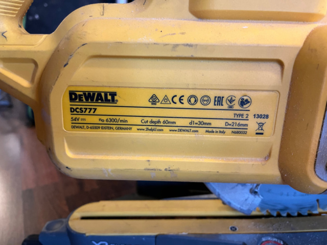 1149100-6 Samling med elmaskiner - DeWalt/Flex