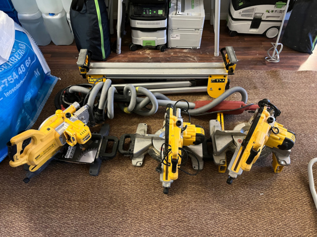 1149100-19 Samling med elmaskiner - DeWalt/Flex