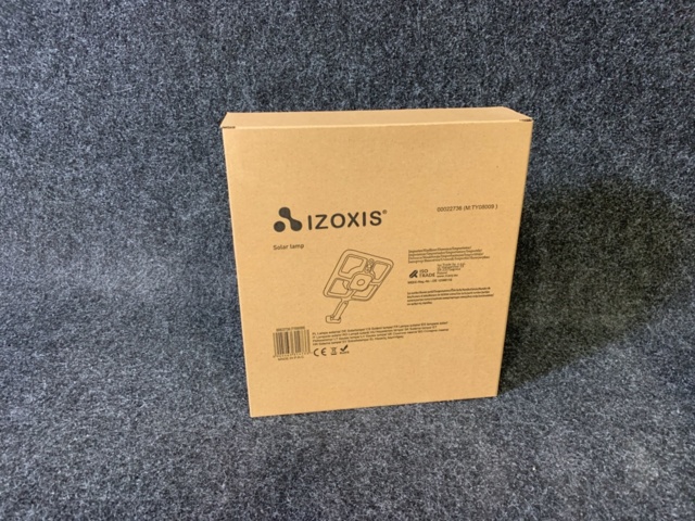 1182513-2 Solar powered lamp 220 diodes/15 COB/Remote control/4 Drastic modes/Sensors