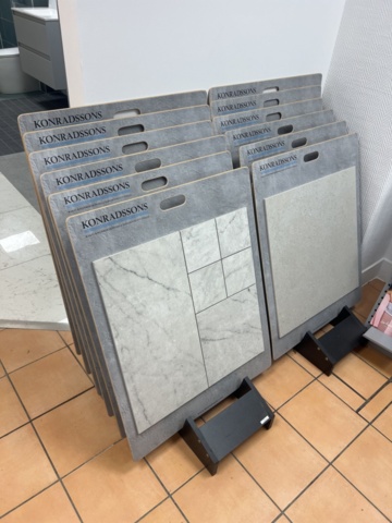 1170486-2 Samling med stenprover och färgprover