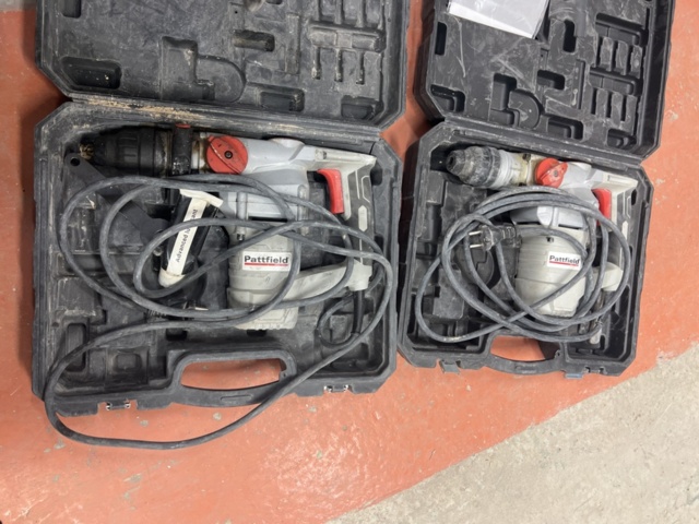 1170513-1 Hammer drill 2pcs - Pattfield PE-1000BH