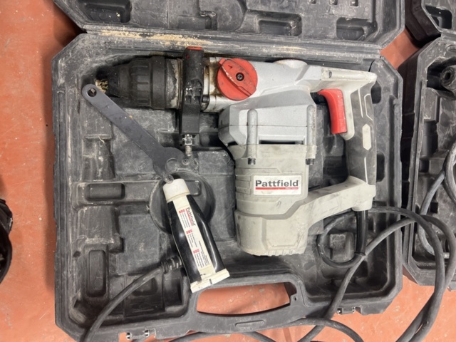 1170513-3 Hammer drill 2pcs - Pattfield PE-1000BH