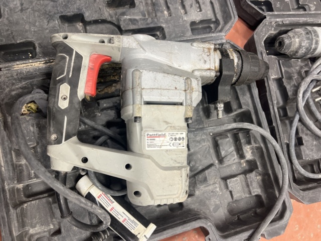 1170513-4 Hammer drill 2pcs - Pattfield PE-1000BH