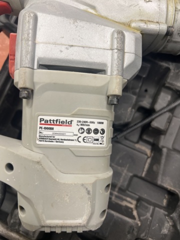 1170513-8 Hammer drill 2pcs - Pattfield PE-1000BH