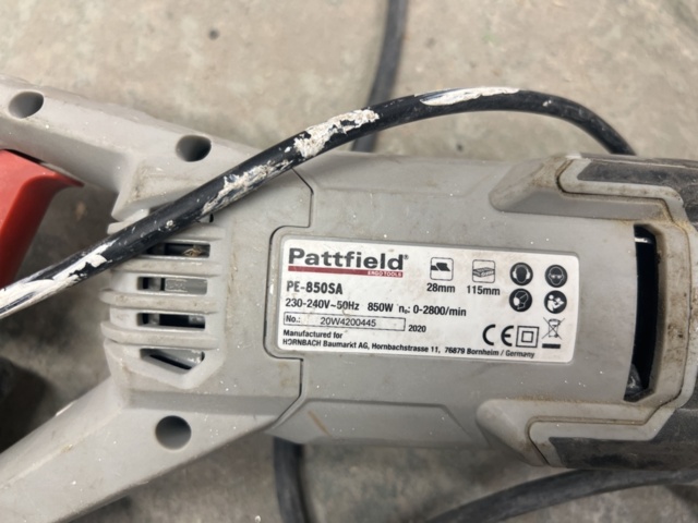 1170512-7 Hand machines/tools 4 pcs - Pattfield