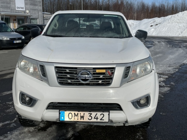 1182683-2 Nissan Navara Dubbelhytt 2.3 dCi 4WD Manuell, 163hk, 2019. Repobjekt.