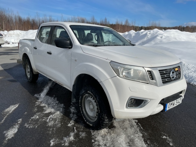 1182683-3 Nissan Navara Dubbelhytt 2.3 dCi 4WD Manuell, 163hk, 2019. Repobjekt.
