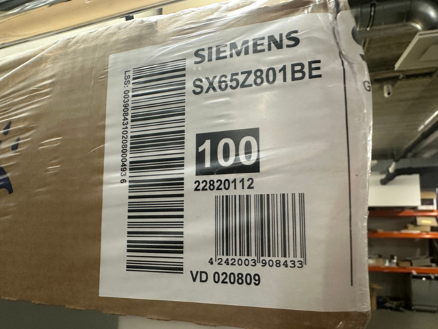 1183401-2 Dishwasher Siemens SX65Z801BE