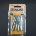 1183096-2 10 pcs 6-pack Structure metal expander, M4x60 mm - Shipping included