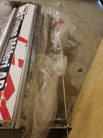 1129018-10 Wallpaper table & pasting machine