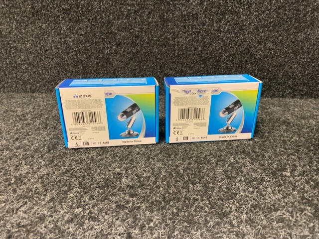 1183818-2 2 Digital Microscopes 1600x / 2 Mpix / Image & Video