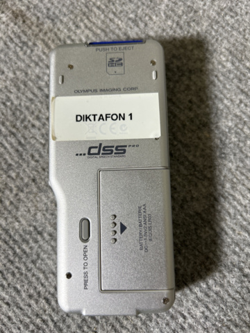1110602-6 Olympus Diktafon