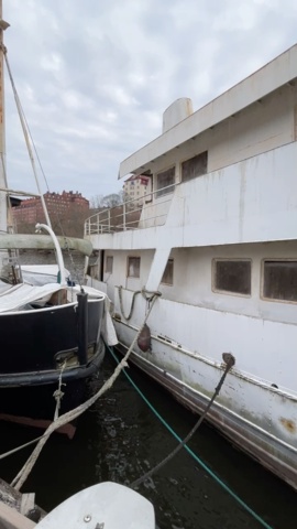 1181560-75 Passenger motor ship Germania, houseboat project started