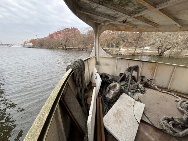 1181560-78 Passenger motor ship Germania, houseboat project started