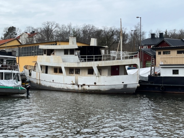1181560-9 Passenger motor ship Germania, houseboat project started