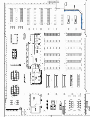 1121161-11 Larger lot with store interior from supermarket