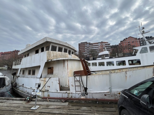 1181560-8 Passenger motor ship Germania, houseboat project started