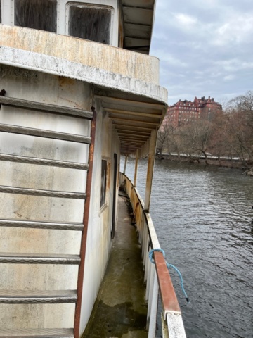 1181560-84 Passenger motor ship Germania, houseboat project started