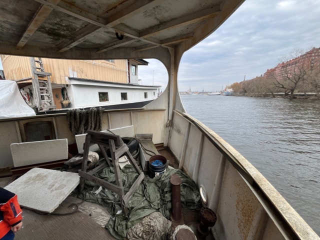 1181560-88 Passenger motor ship Germania, houseboat project started