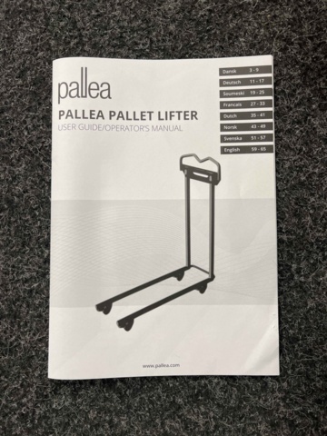 1185356-5 Palldragare Pallea för lättgods 60cm