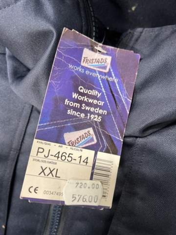 1186160-3 Jacket Fristads PJ-465-14, Size XXL