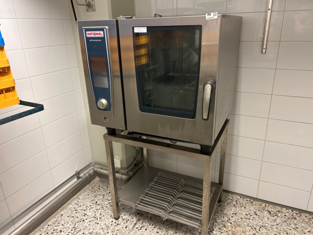 1144278-2 Combi oven - Rational Self Cooking Center SCC WE 61 with stand