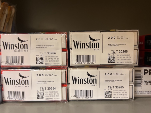 1170523-16 Batch of cigarettes in different models