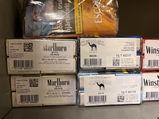 1170523-17 Batch of cigarettes in different models