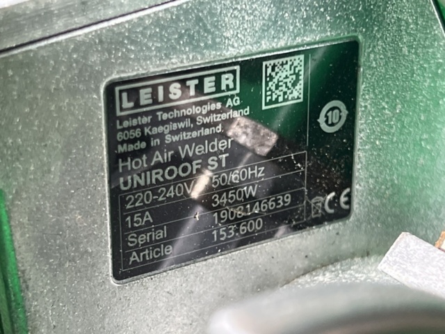 1154336-4 Hot air welding Leister Uniroof ST