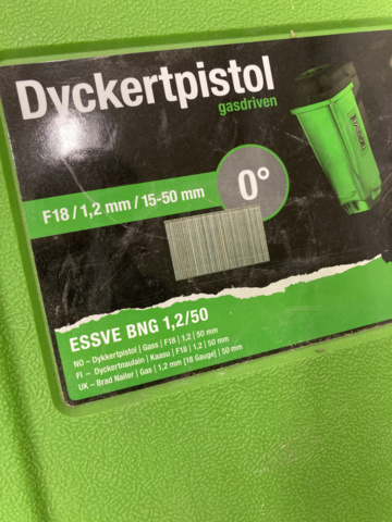 1055170-8 Essve spikpistol F18