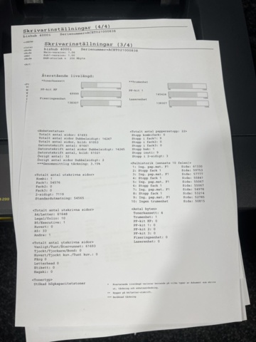 1052004-9 Printer with accessories 2 pcs - Konica Minolta Bizhub 4000i