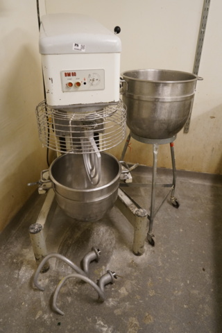 1030620-1 Dough mixer Sigma BM60 incl. Vessels & Utensils